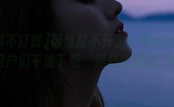 网址打不开了？黑料不打烊的用户们干脆下载‘黑料临时馆’吧！
